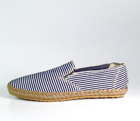 Blue Stripe Slip On